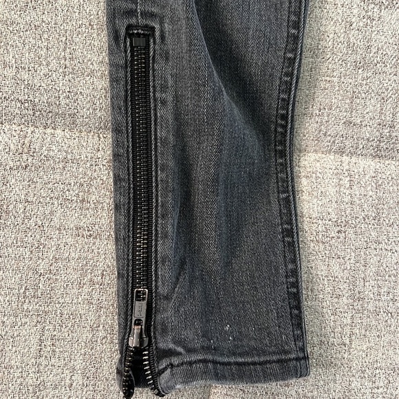 RAG & BONE BLACK/GRAY BLACKTHORN SKINNY JEANS SIZE 26 - Picture 6 of 16